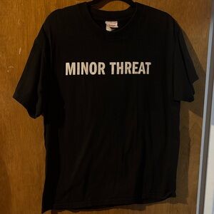 Minor Threat band shirt